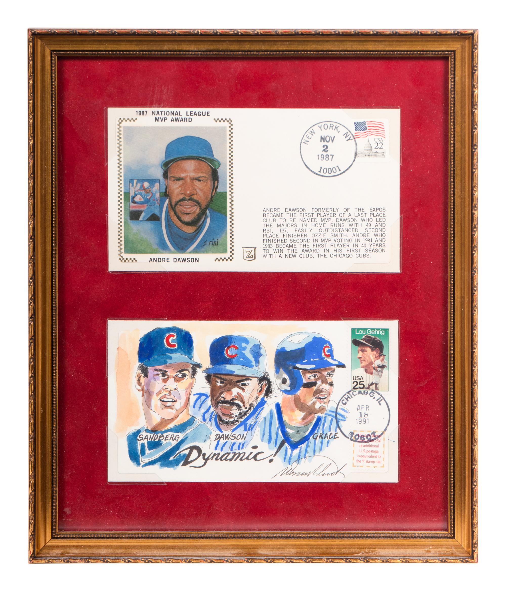 A Large Collection of Chicago Cubs Memorabilia Including Signed Autograph Items (Beckett Authentication Services BAS Certified),