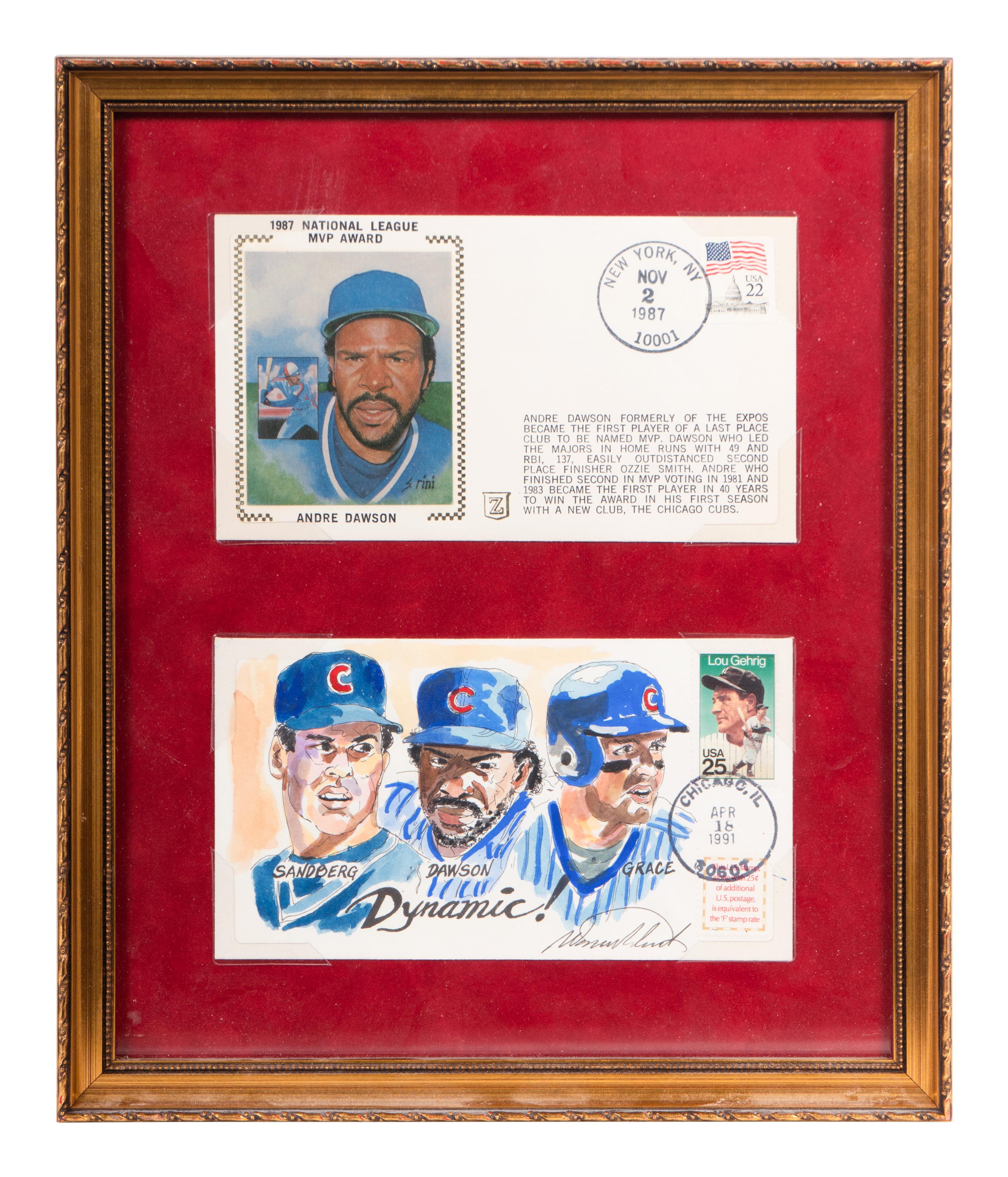 A Large Collection of Chicago Cubs Memorabilia Including Signed Autograph Items (Beckett Authentication Services BAS Certified),
