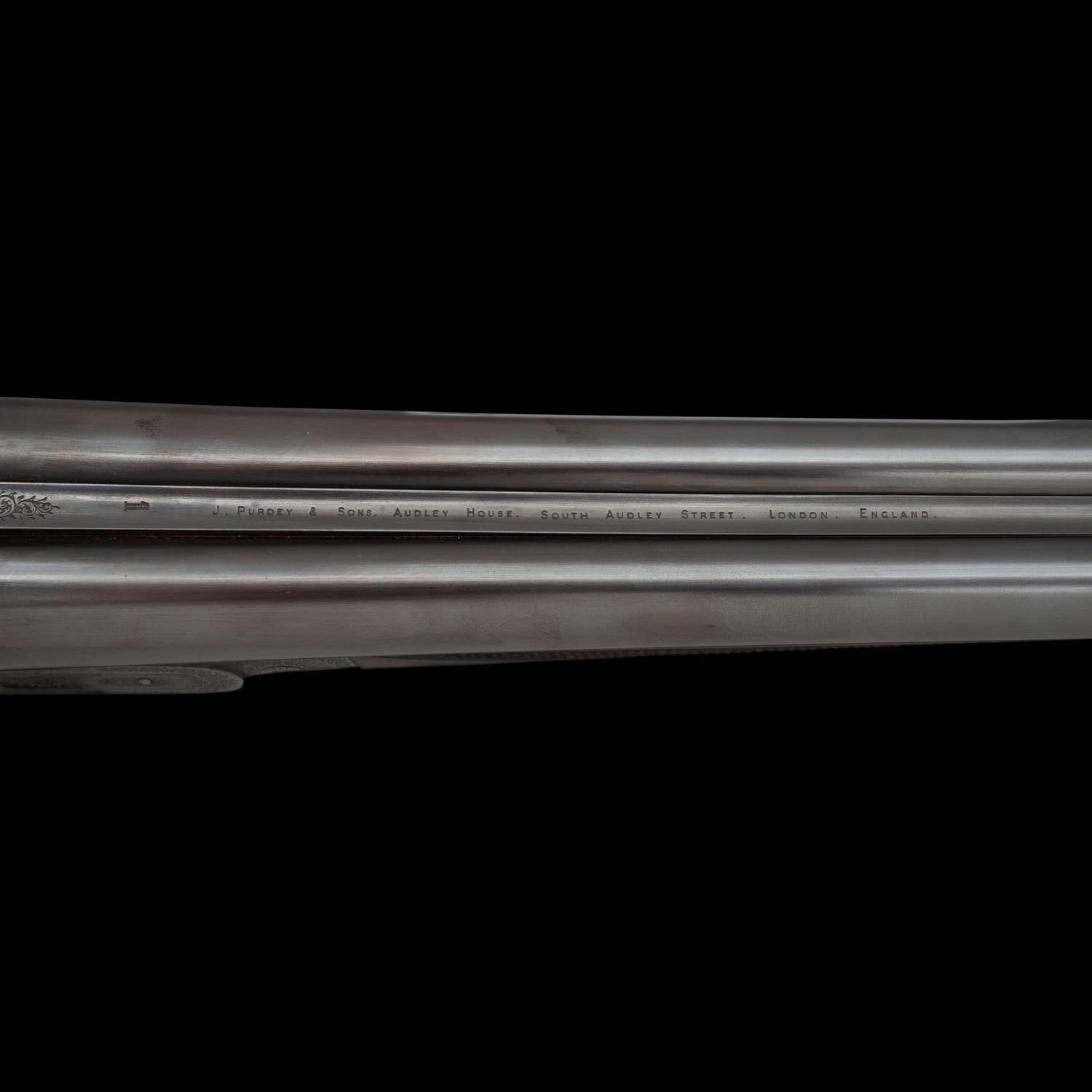**A Pair of Consecutively Numbered James Purdey & Sons 20 Bore SxS Hammerless Shotguns Made for the Spanish Marquis de Villabragima, in Original Motor Case with Accessories