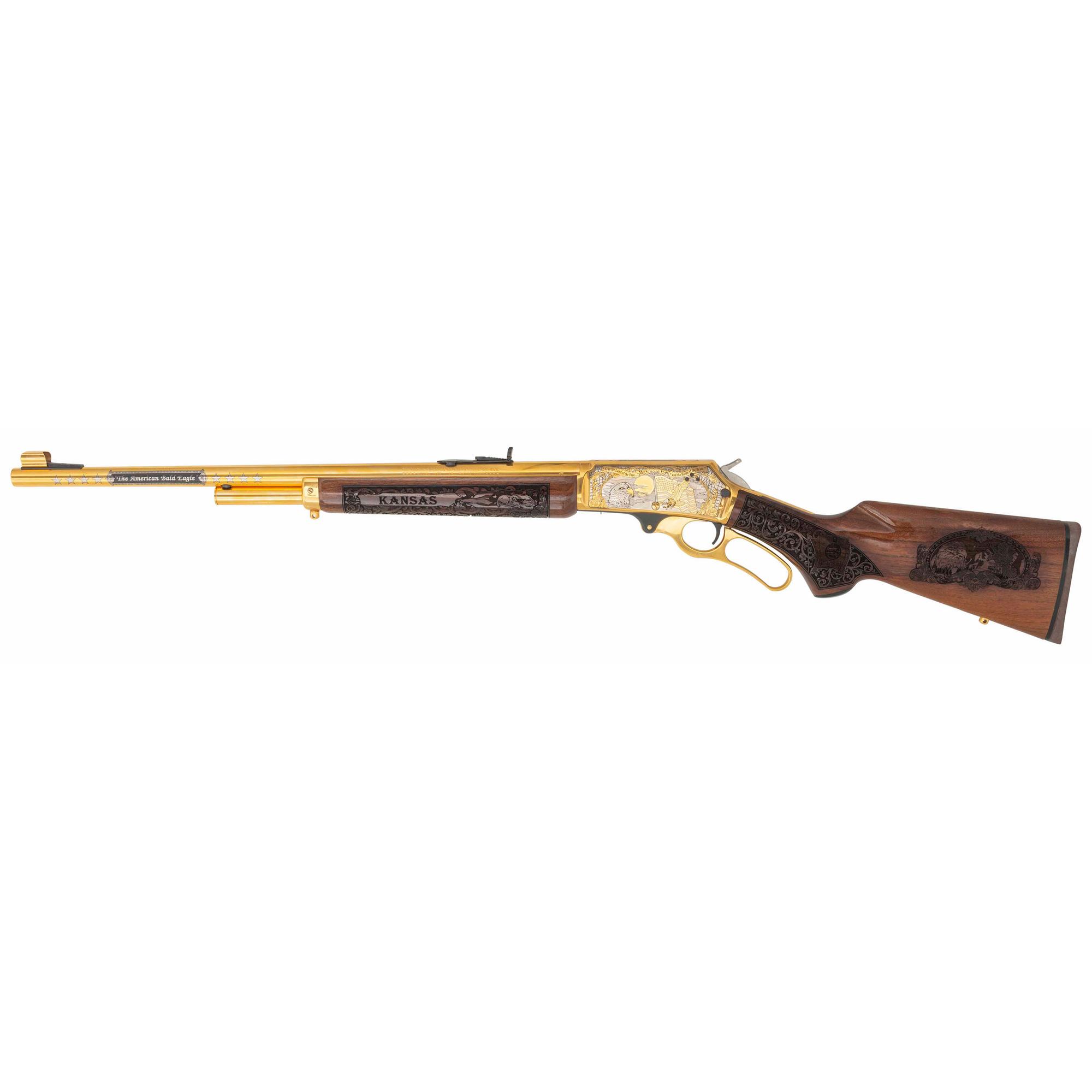 *Investment Arms Marlin Kansas 4 of 10 Rifle in Case