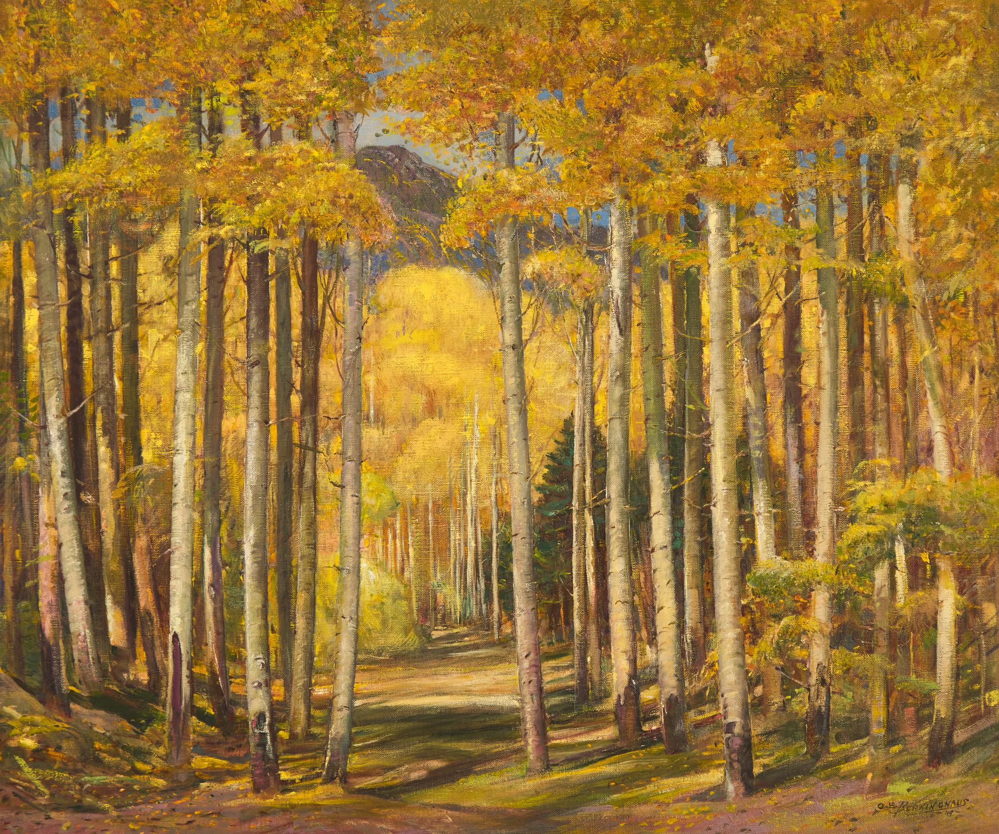 Autumn Aspen Forest , 1949