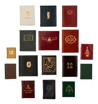 [MINIATURE BOOKS] -- [BLACK CAT PRESS]. A group of 18 works published by the Black Cat Press, including:
