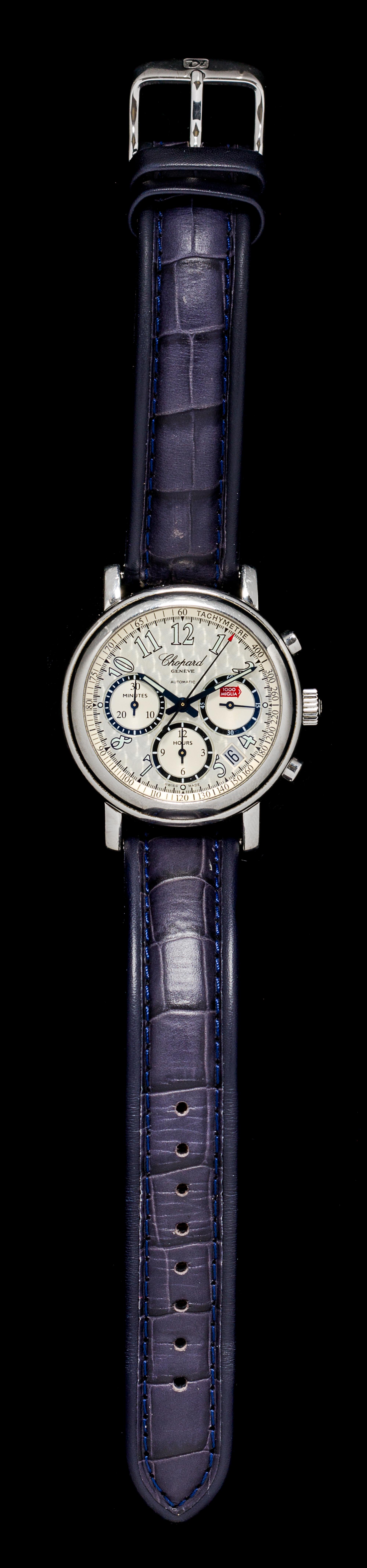 A Stainless Steel Ref. 8331 Mille Miglia Chronograph Wristwatch, Chopard,