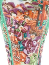 A Pair of Chinese Export Famille Rose Porcelain Vases