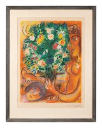 Femme au bouquet