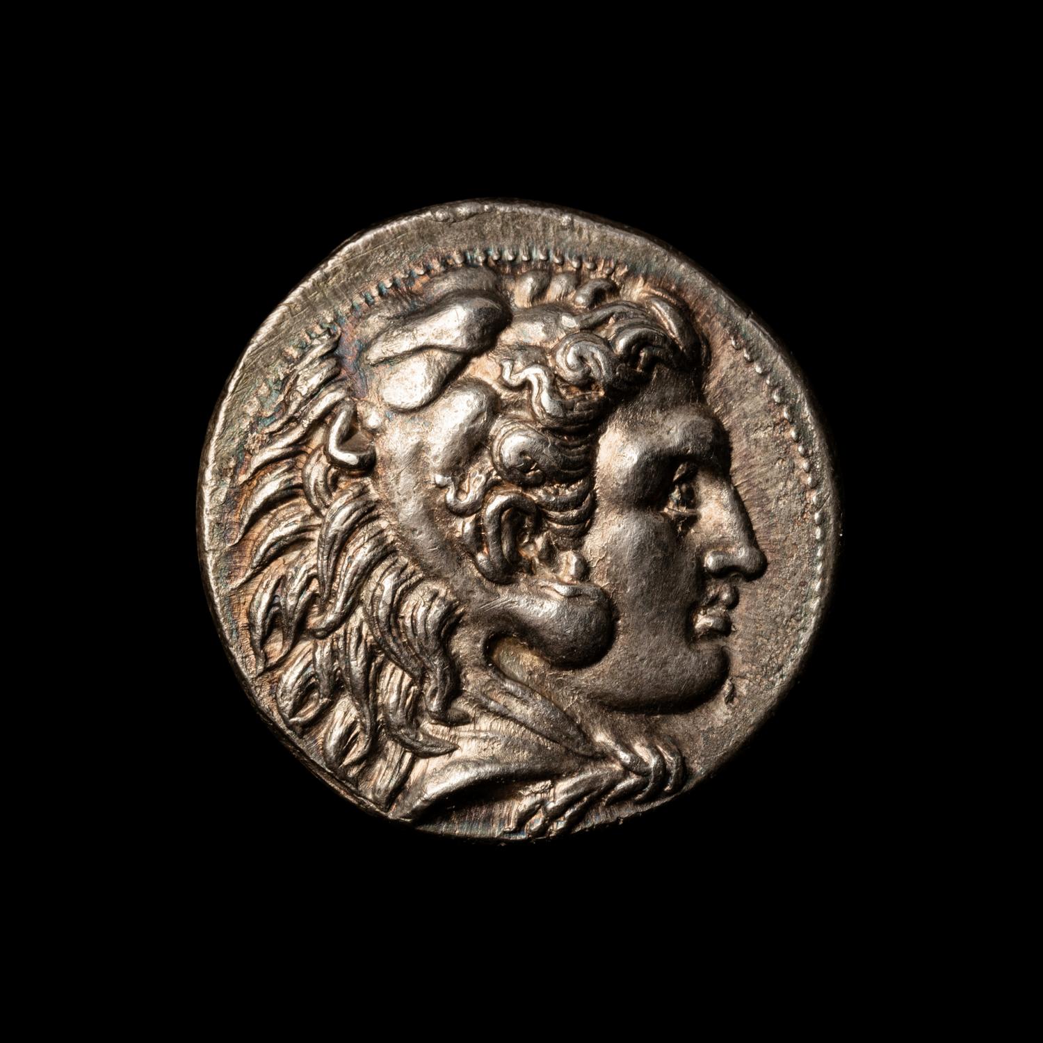 [ANCIENTS] MACEDONIAN KINGDOM. Alexander III (the Great) (Posthumous) (c. 311-300 BC). AR Tetradrachm. (16.6 g, 21mm).