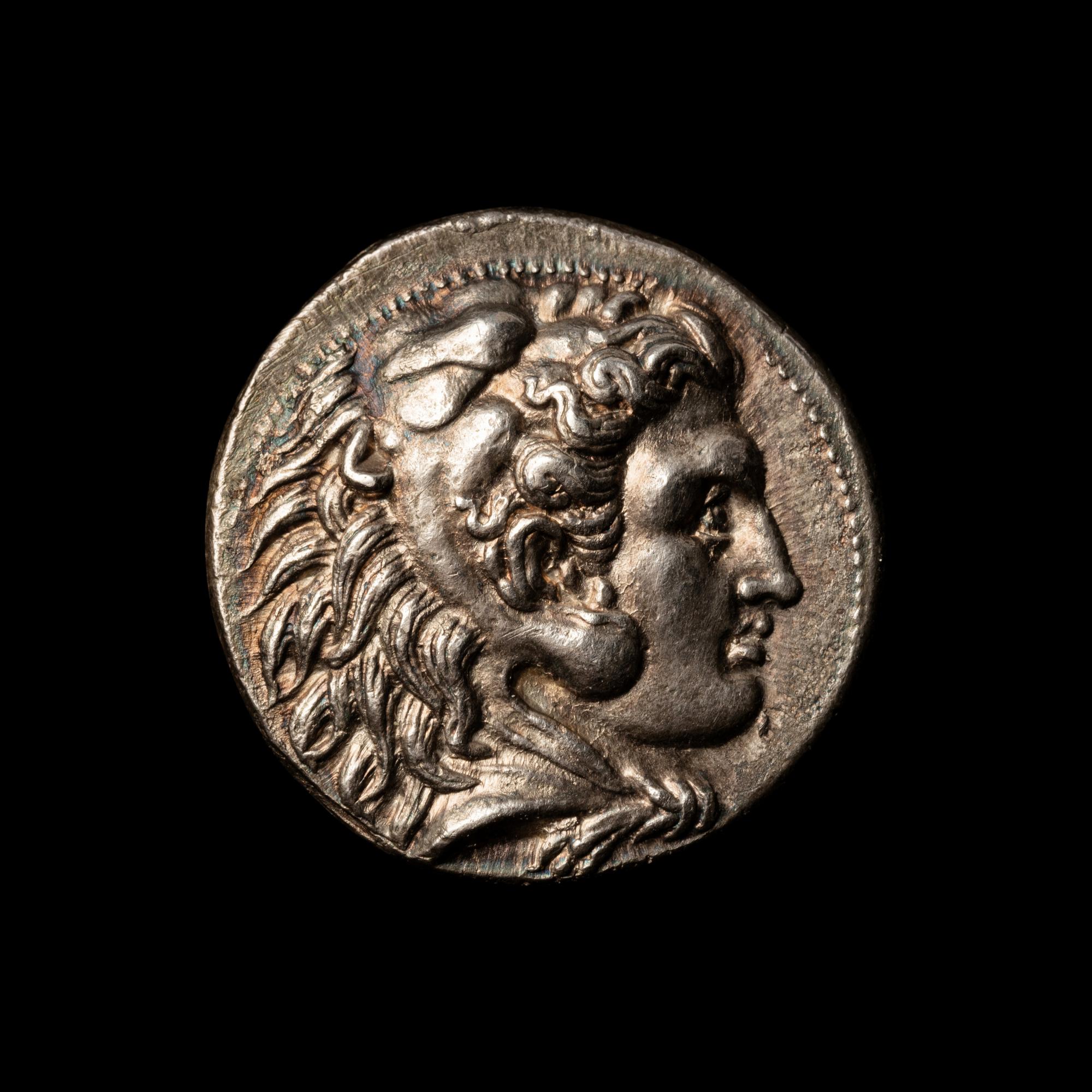 [ANCIENTS] MACEDONIAN KINGDOM. Alexander III (the Great) (Posthumous) (c. 311-300 BC). AR Tetradrachm. (16.6 g, 21mm).