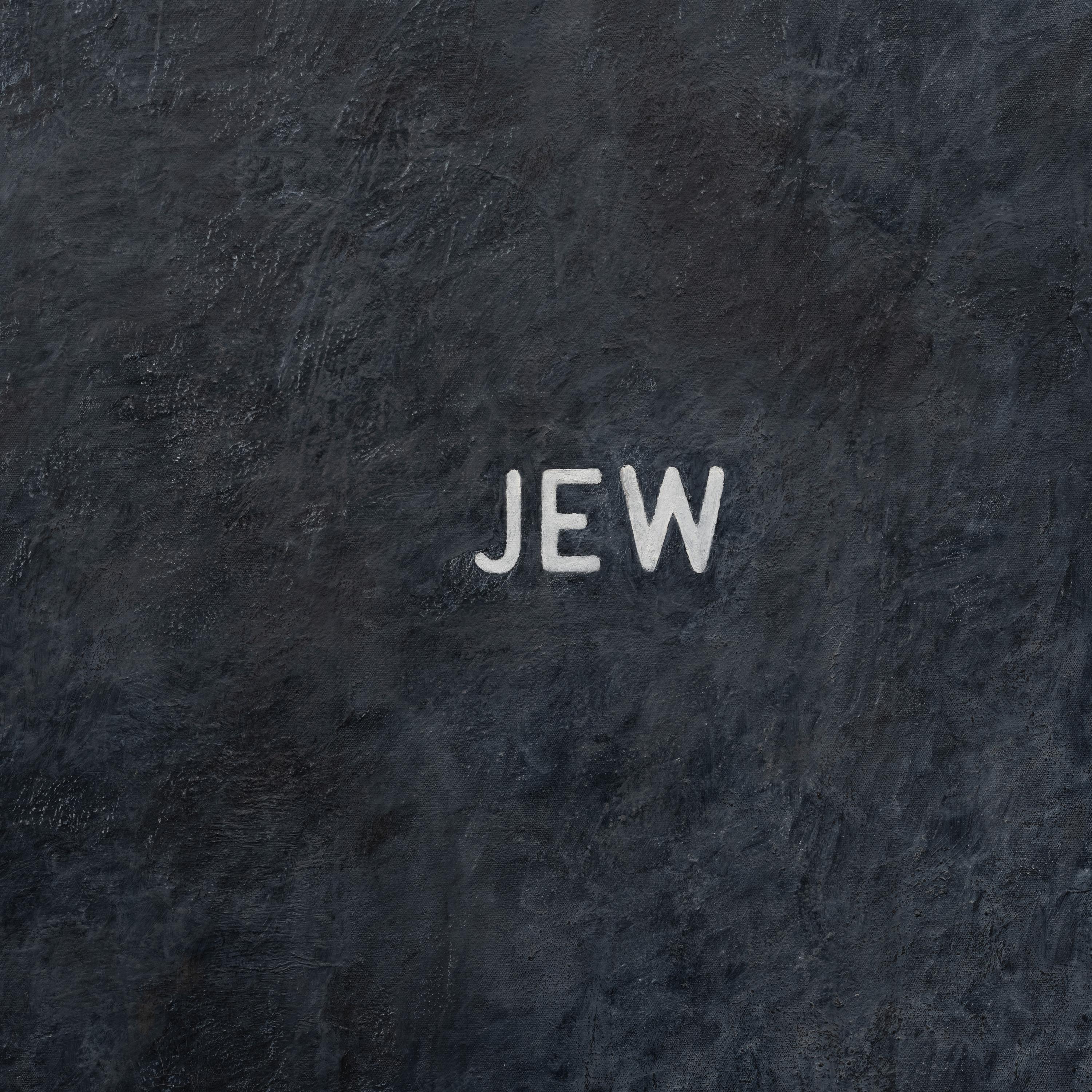 William Anastasi (American, b. 1933) — Breath (painting of the word JEW), c. 1988