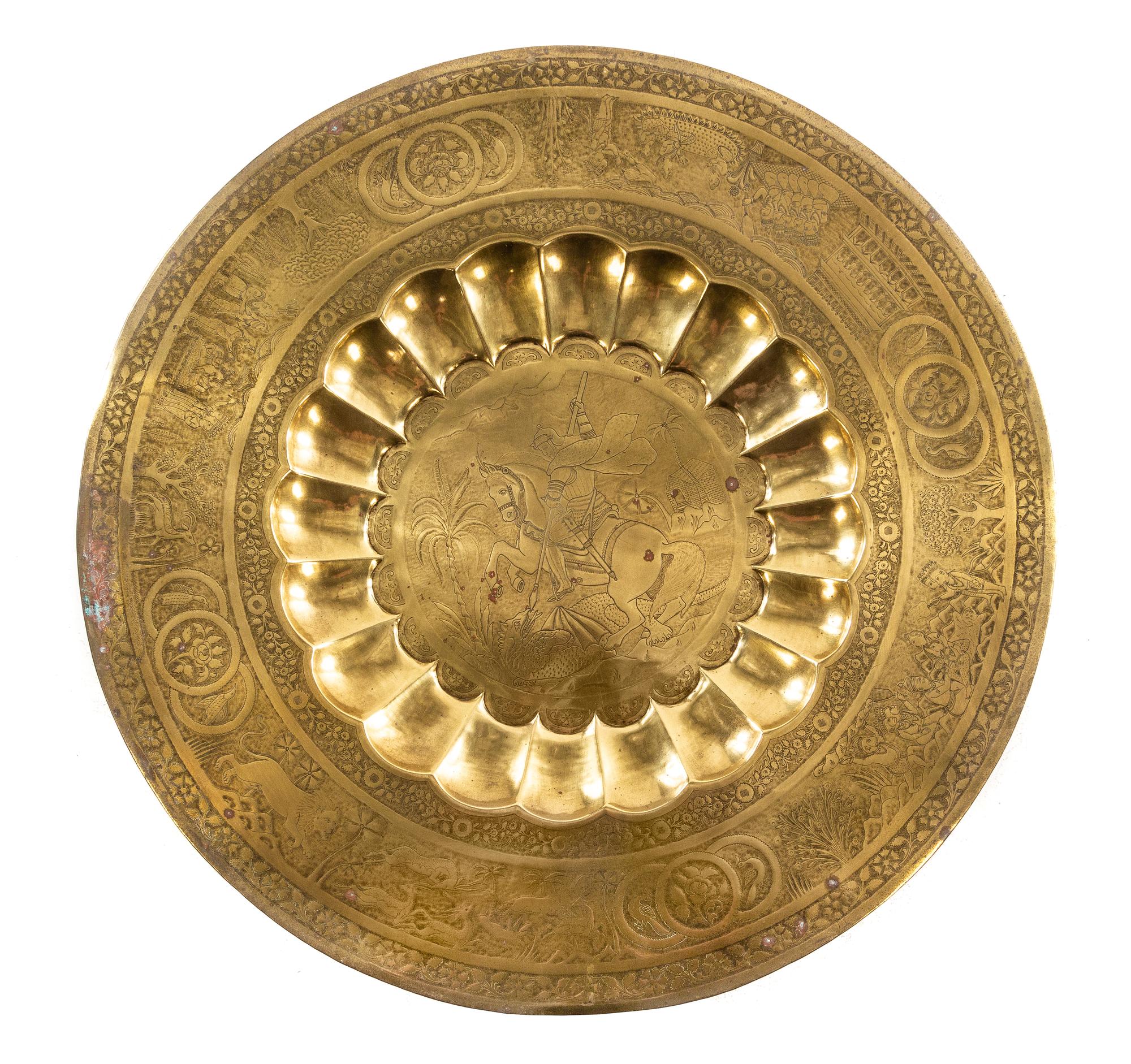 A Southeast Asian Carved Wood Table