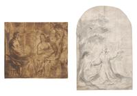 Saint Francis and Adoration of the Shepherds (two works)
