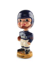 A Vintage 1960s Chicago Bears Bobblehead Nodder