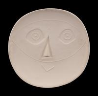 T ê te au masque (A.R. 363), 1956