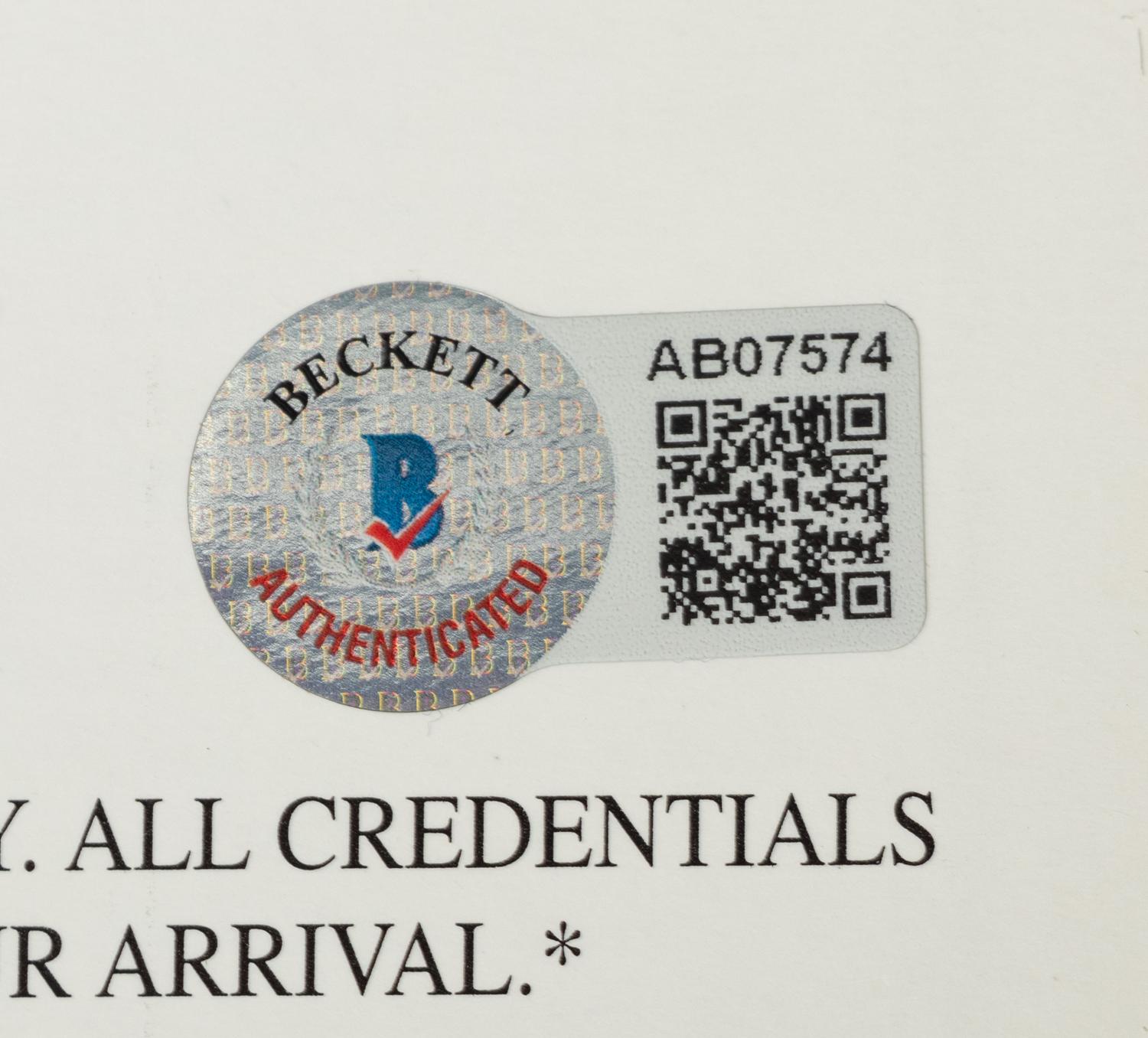 A Group of Three Chrysler All-Star Golf Shootout Signed Autograph Invitations Including Multiple Chicago Hall of Famers (Beckett Authentication Services BAS Certified),