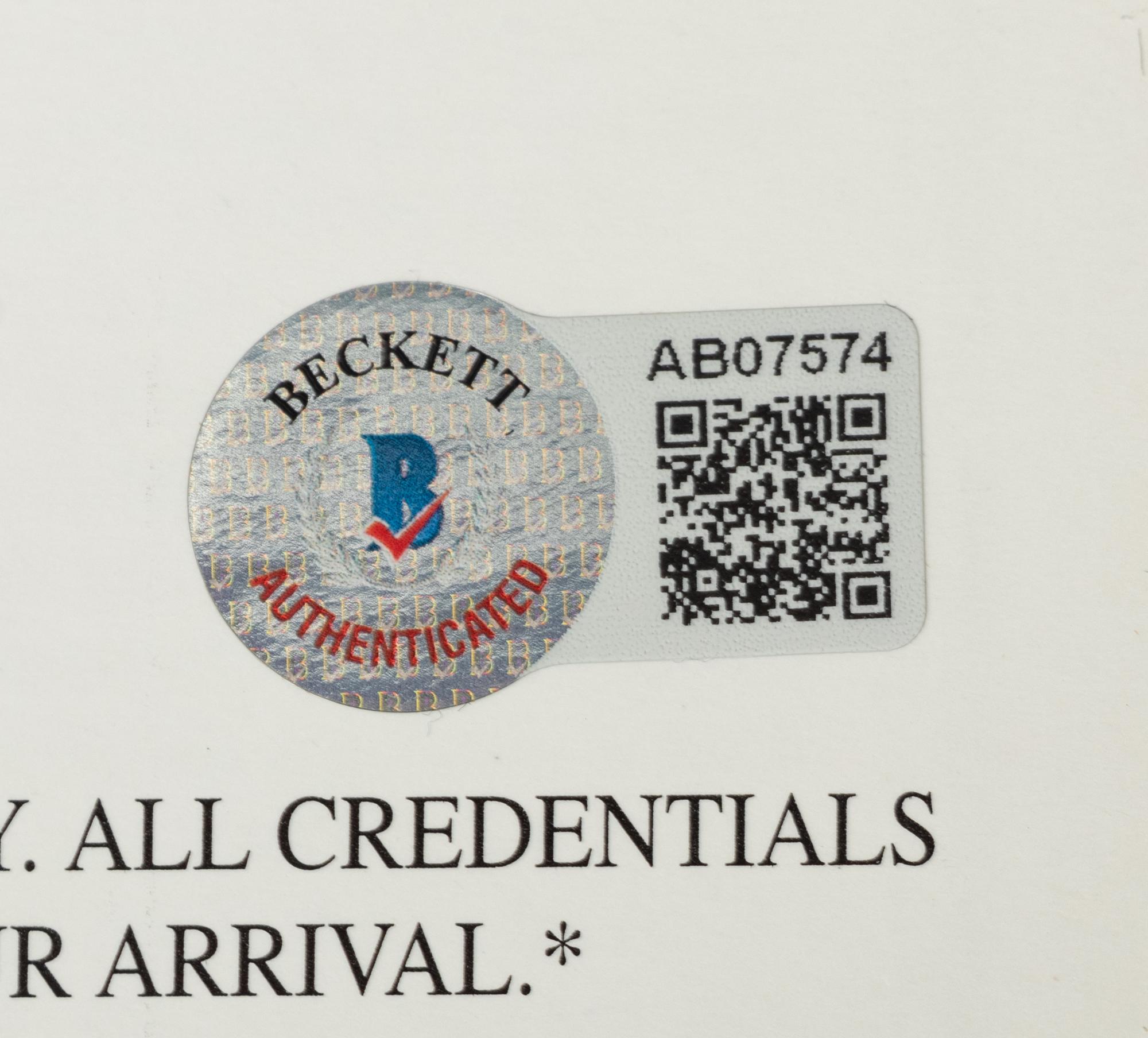A Group of Three Chrysler All-Star Golf Shootout Signed Autograph Invitations Including Multiple Chicago Hall of Famers (Beckett Authentication Services BAS Certified),