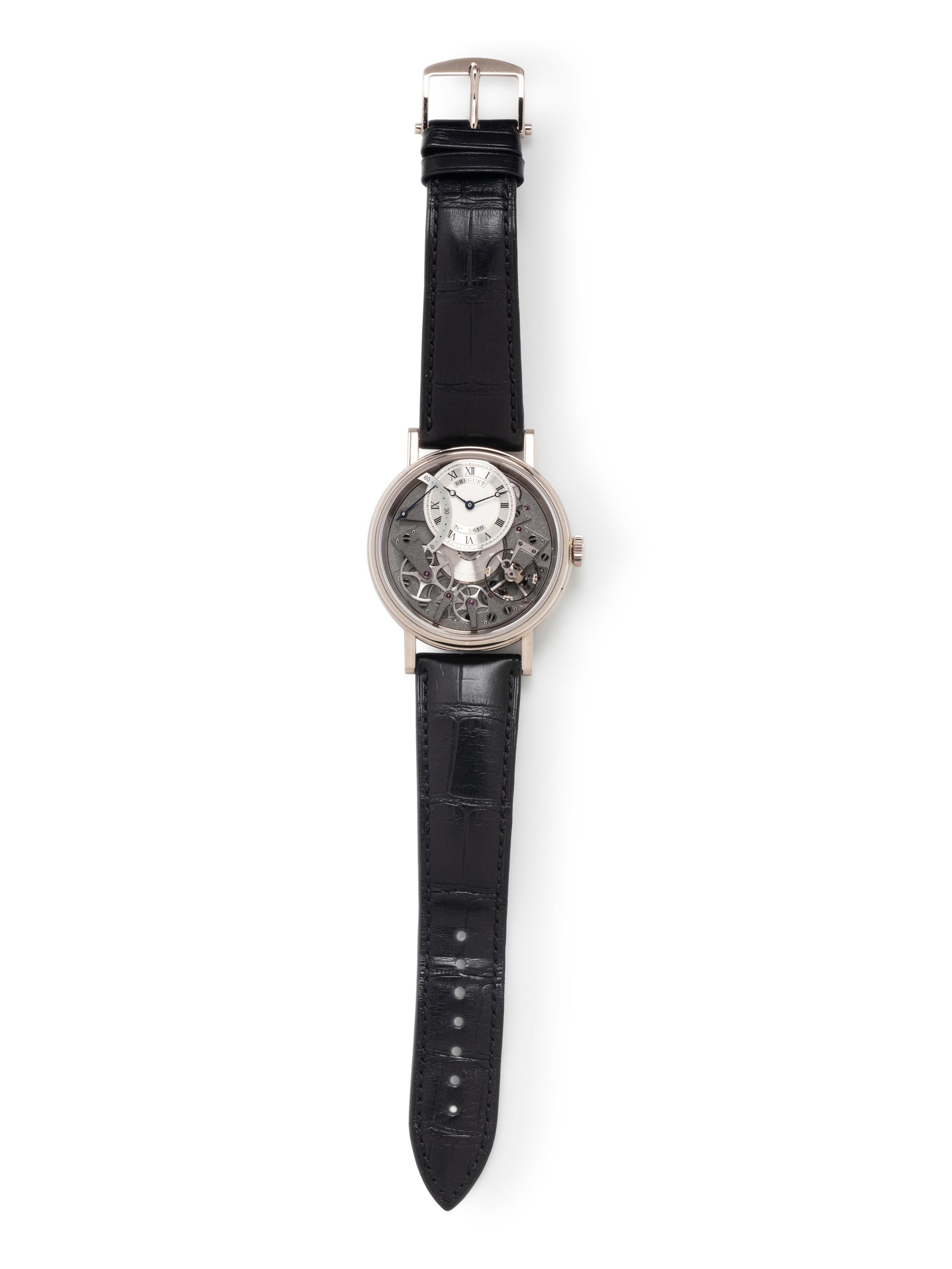BREGUET, REF. 7097 18K WHITE GOLD 'TRADITION SECOND RETROGRADE' WATCH