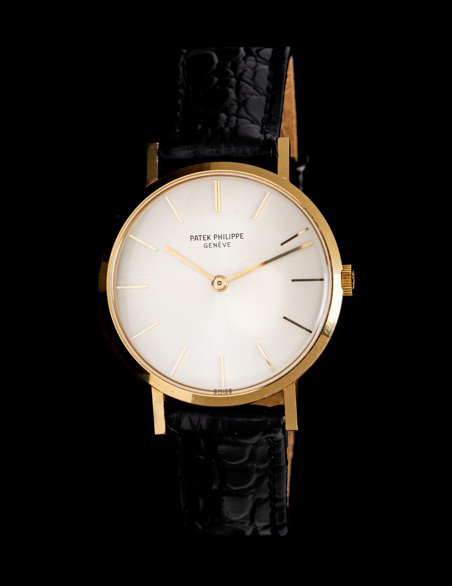 PATEK PHILIPPE, 18K YELLOW GOLD WATCH