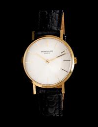 PATEK PHILIPPE, 18K YELLOW GOLD WATCH