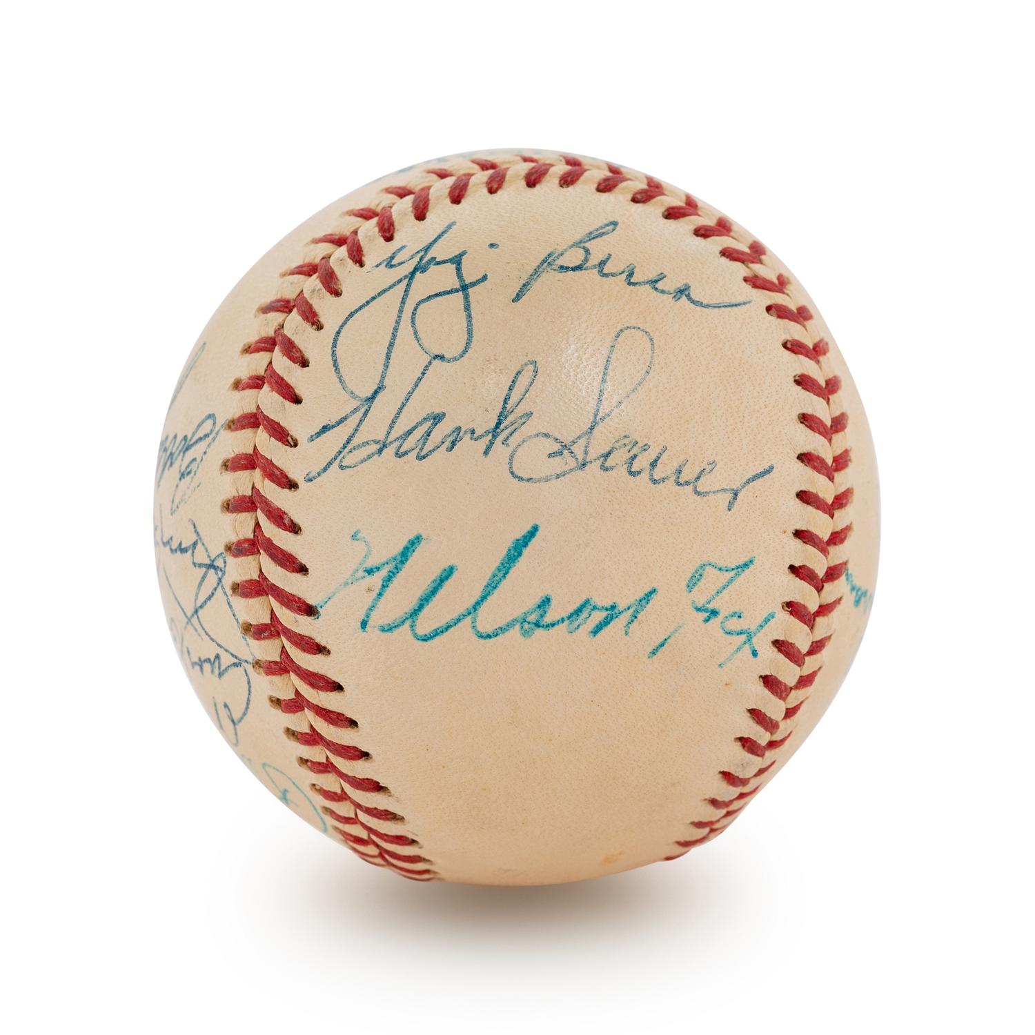 A 1952 American League All-Stars Signed Autograph Baseball (BAS Beckett Authentication Services Certified)