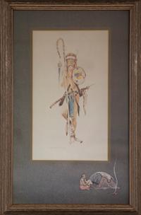 Four Prints from the Western Character's series, between 1927 and 1932
