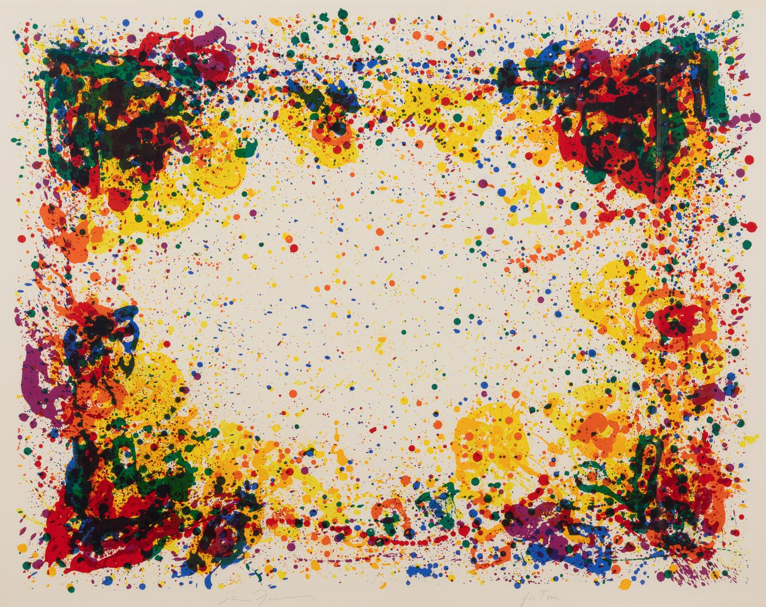Sam Francis (American, 1923-1994) — Ariel's Ring ( SFS-215) , 1972