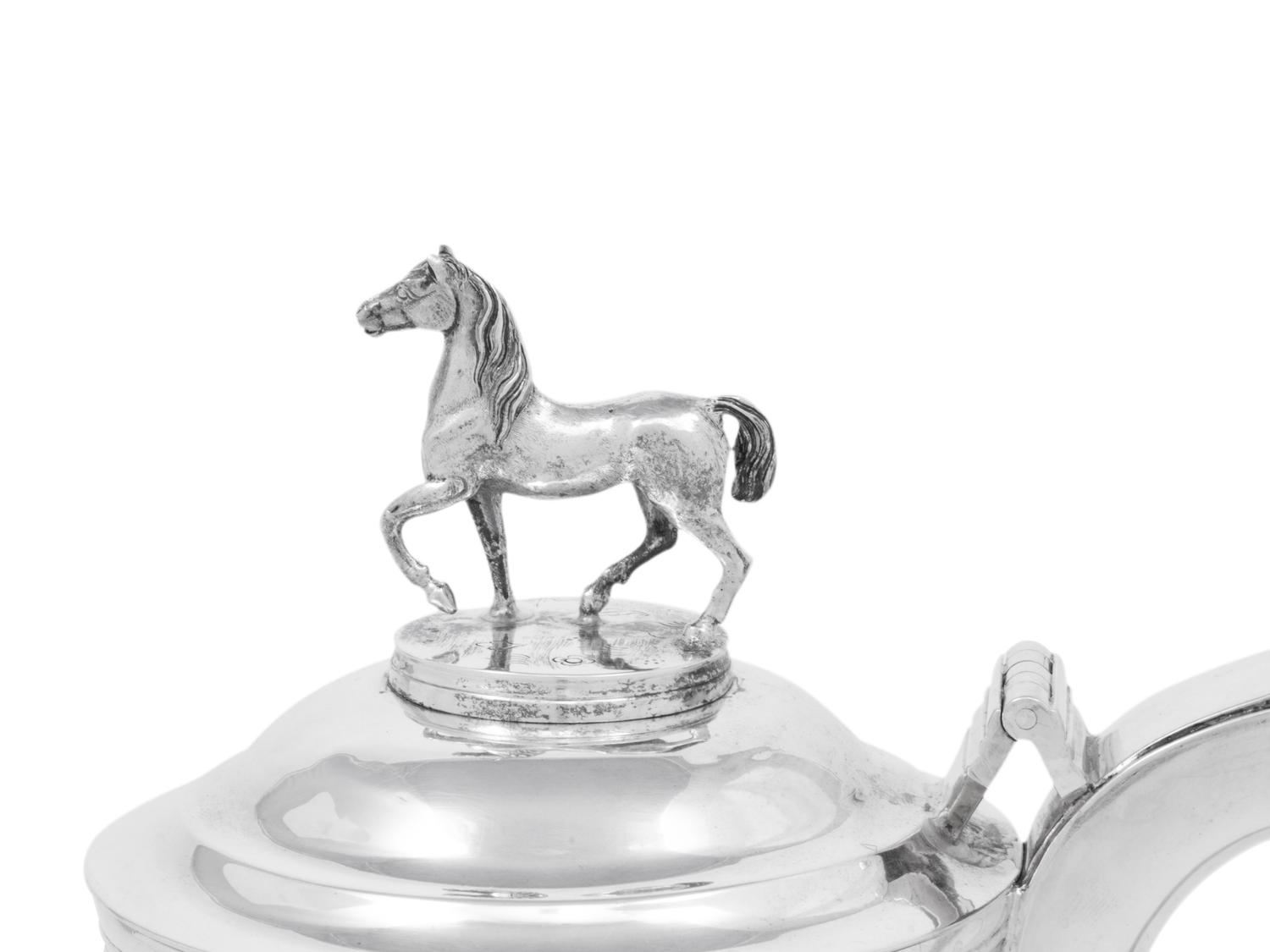 An Indian Colonial Victorian Silver Tankard