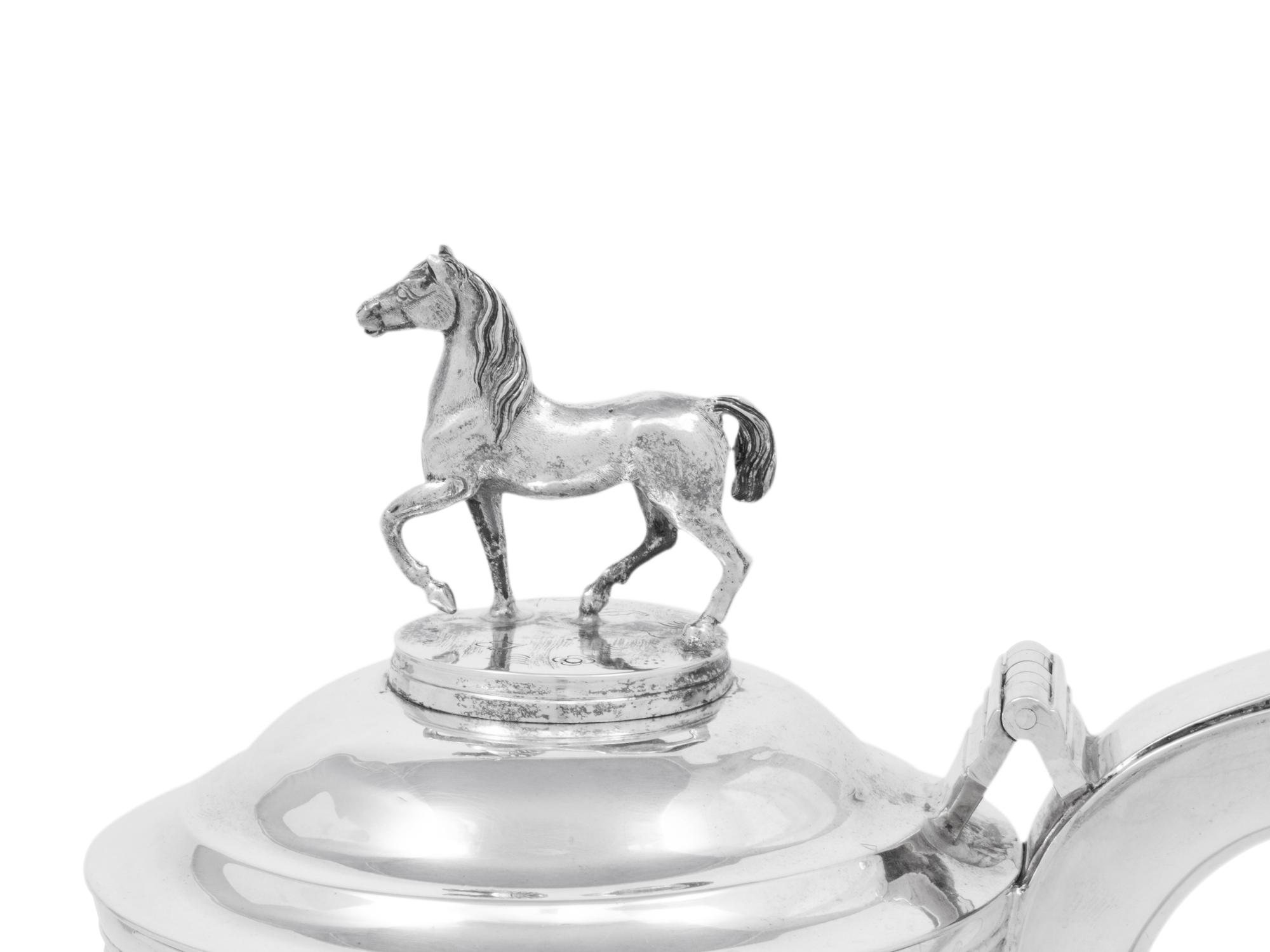 An Indian Colonial Victorian Silver Tankard