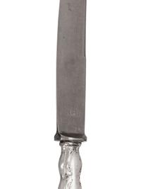 A Set of German Silver Dessert Flatware
