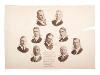 [RELIGION]. A group of 7 items involving African American churches and pastors, incl. AME Church membership card, Order of the Black Rose membership card, photographs, and imprints.