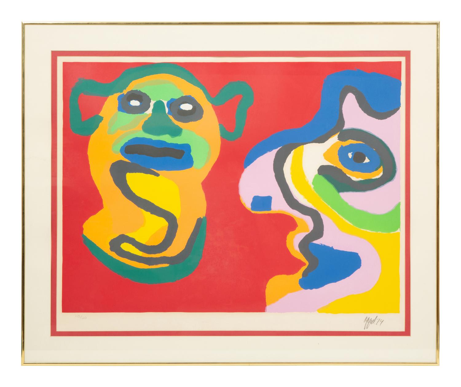 With Justice for All, 1976 and Waiting for the Second Kiss , 1974 (two works)