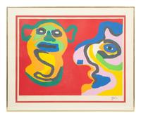 With Justice for All, 1976 and Waiting for the Second Kiss , 1974 (two works)