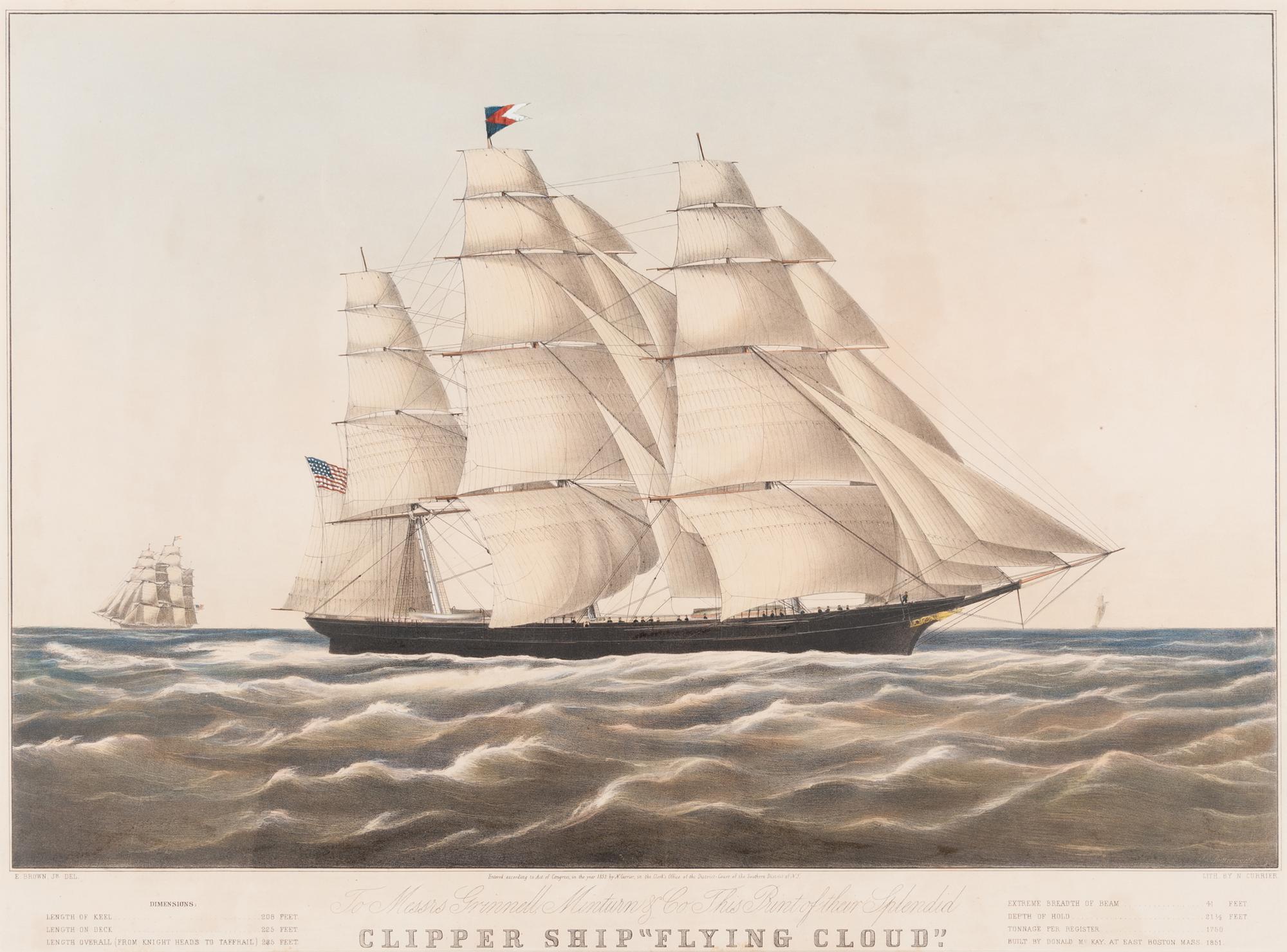 [CLIPPER SHIPS] -- N. CURRIER publisher