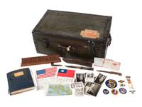 [WORLD WAR II]. Footlocker and archive of Lt. John C. Stiles, radio officer for the 5 AF.