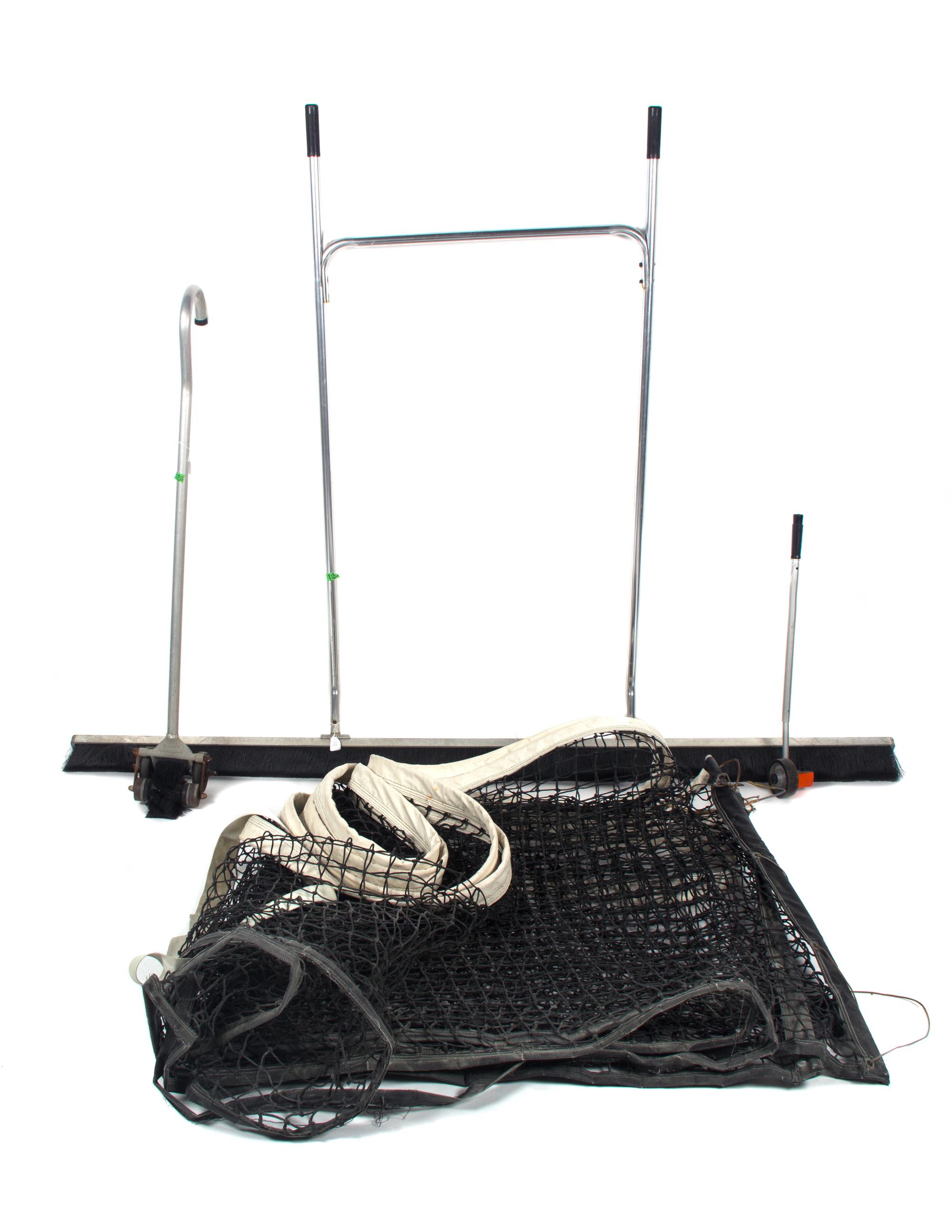 A Tennis Net, Drag Brush and Line Brush
