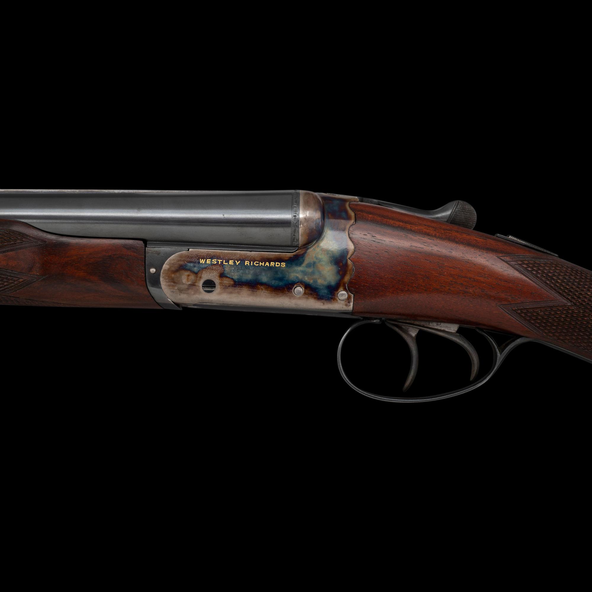 *Westley Richards "Gold Name" 20 Gauge SxS Shotgun in Original Case