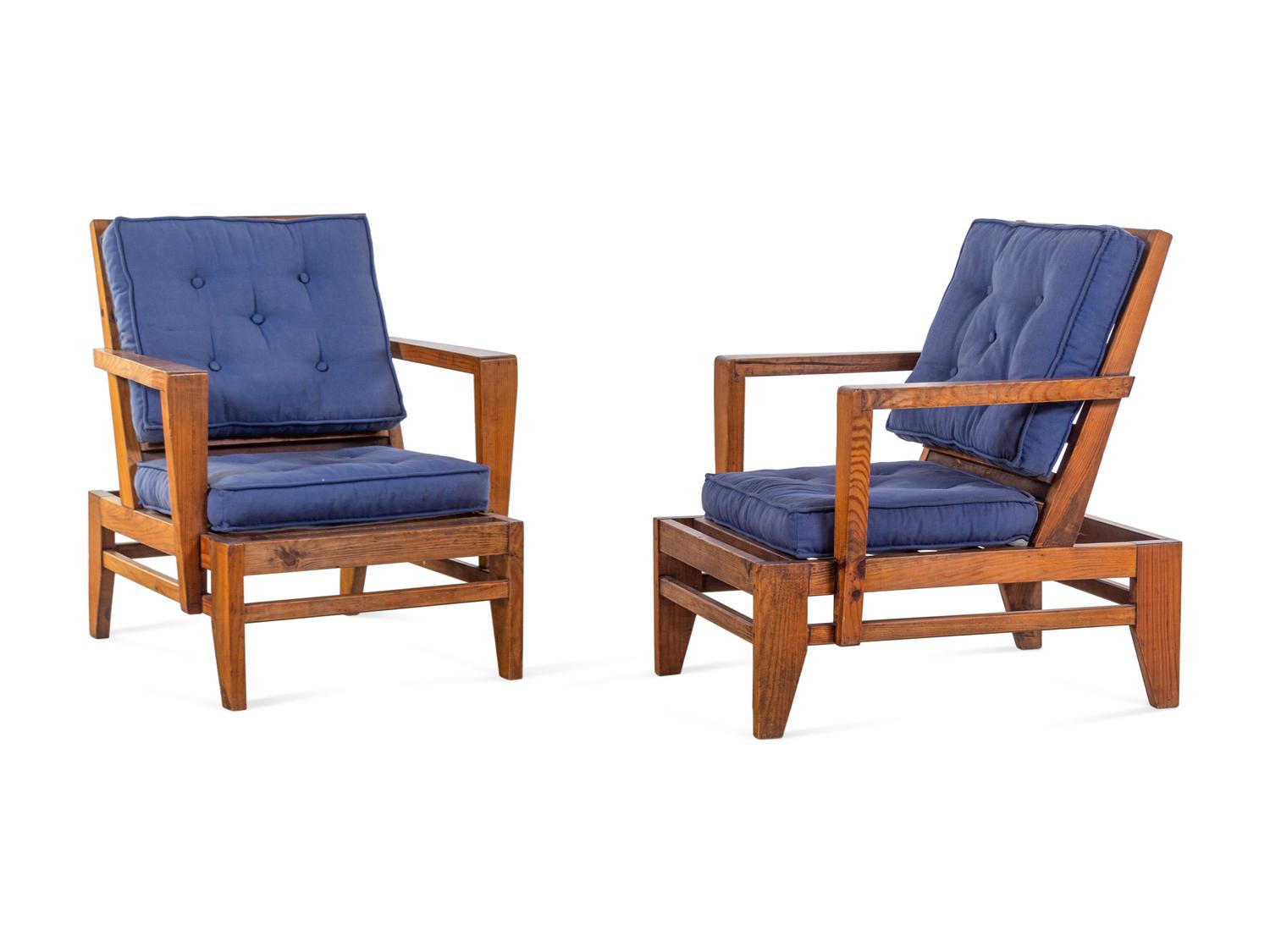Pair of Lounge Chairs