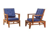Pair of Lounge Chairs