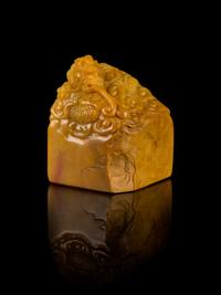 A Carved Tianhuang Stone Seal