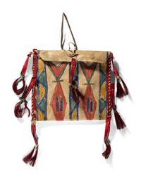 Sioux Painted Parfleche Envelope