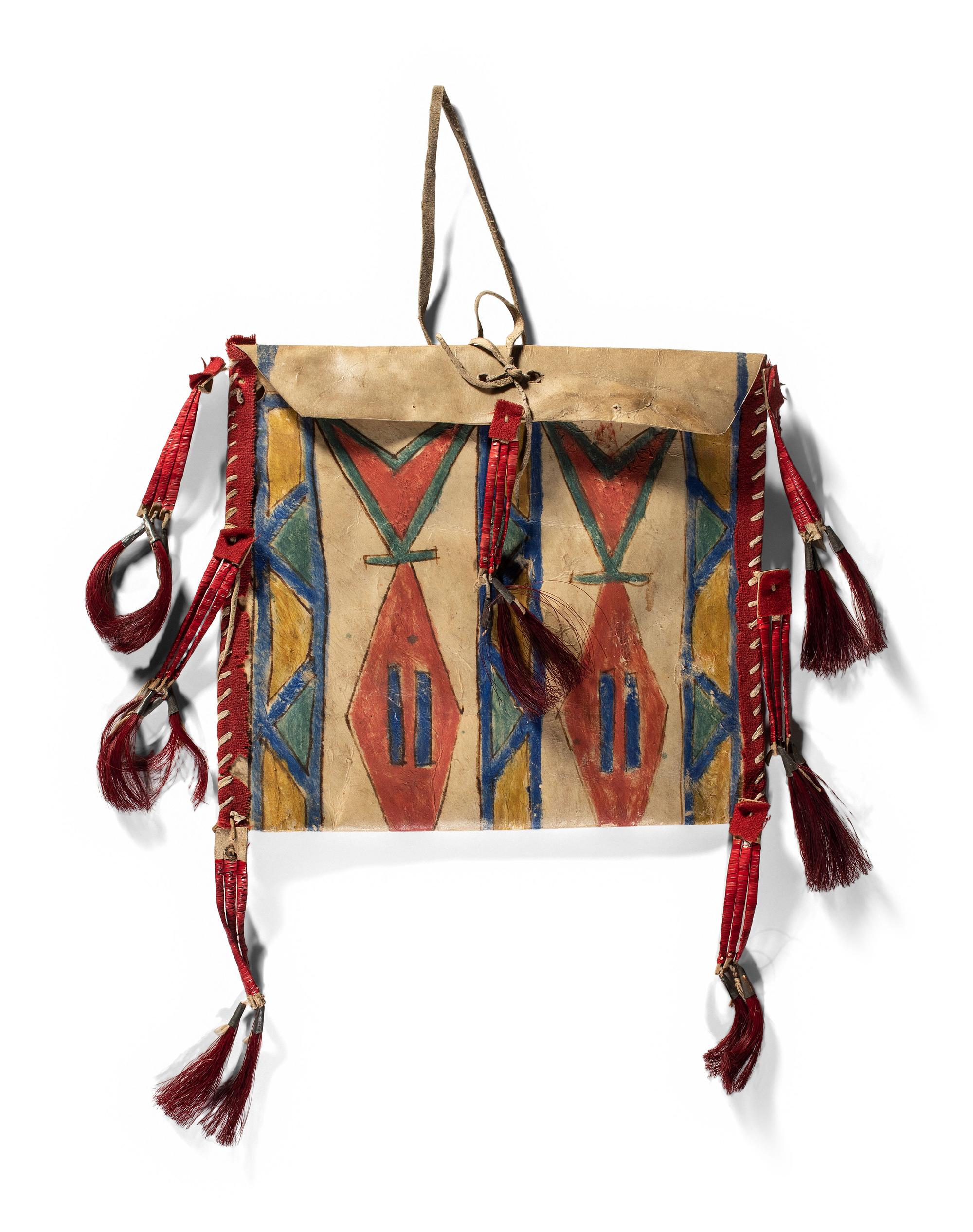 Sioux Painted Parfleche Envelope