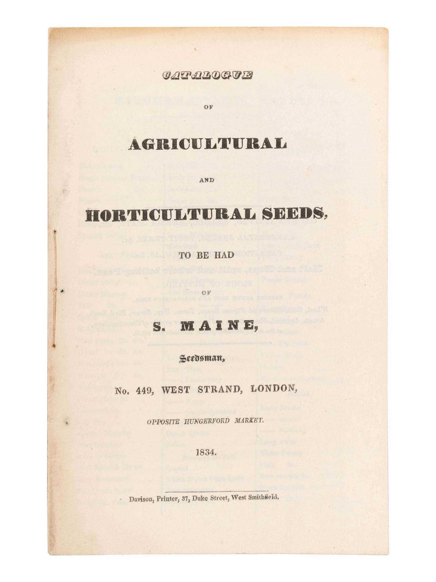 [FLOWERING PLANTS]. A group of 10 works, including: