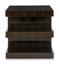 A Powell and Bonnell Macassar Ebony Epsilon Side Table