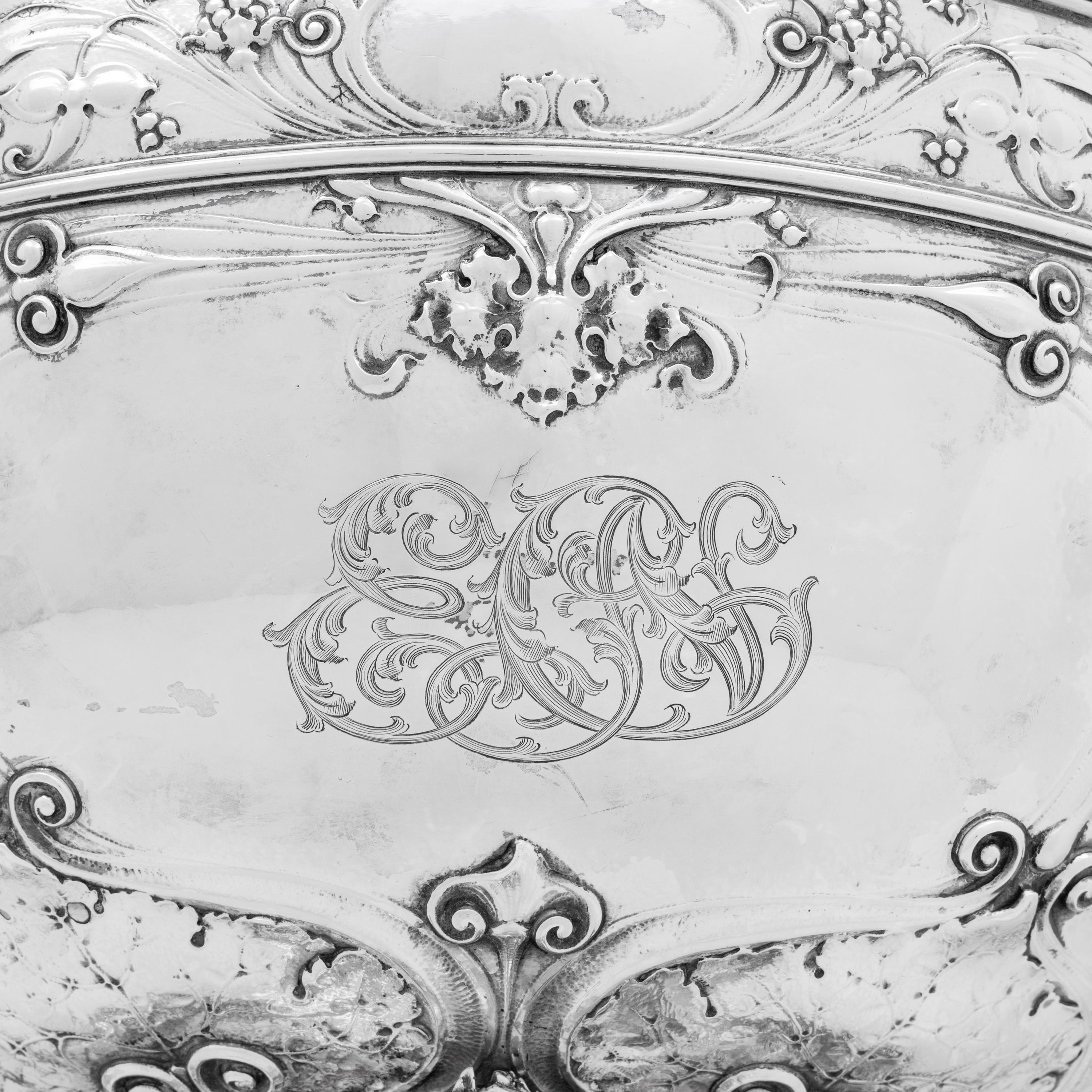 A Large Martelé Silver Punch Bowl Made for the 1904 Louisiana Purchase Exposition in St. Louis