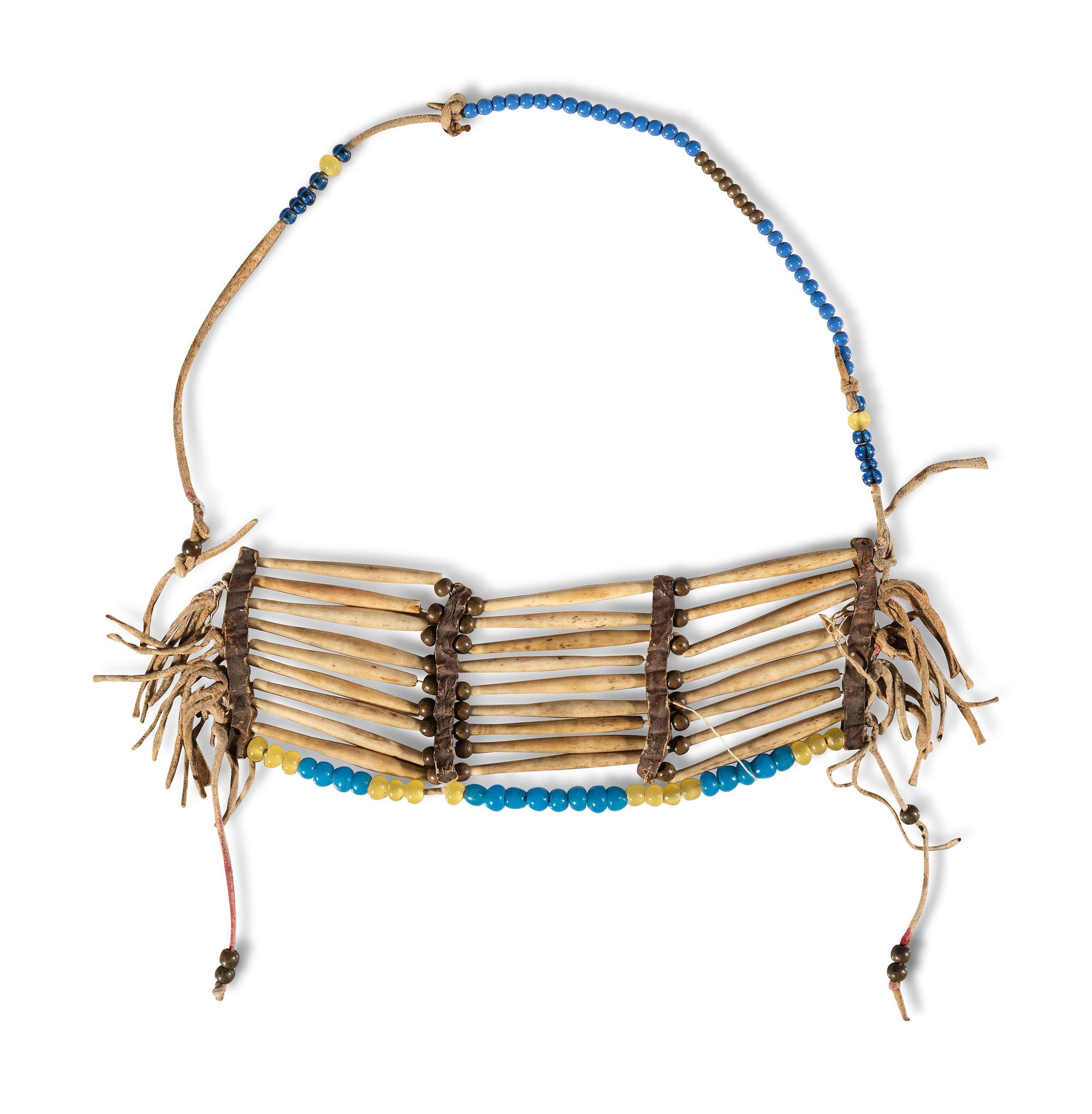 Plains Bone Hairpipe Necklace