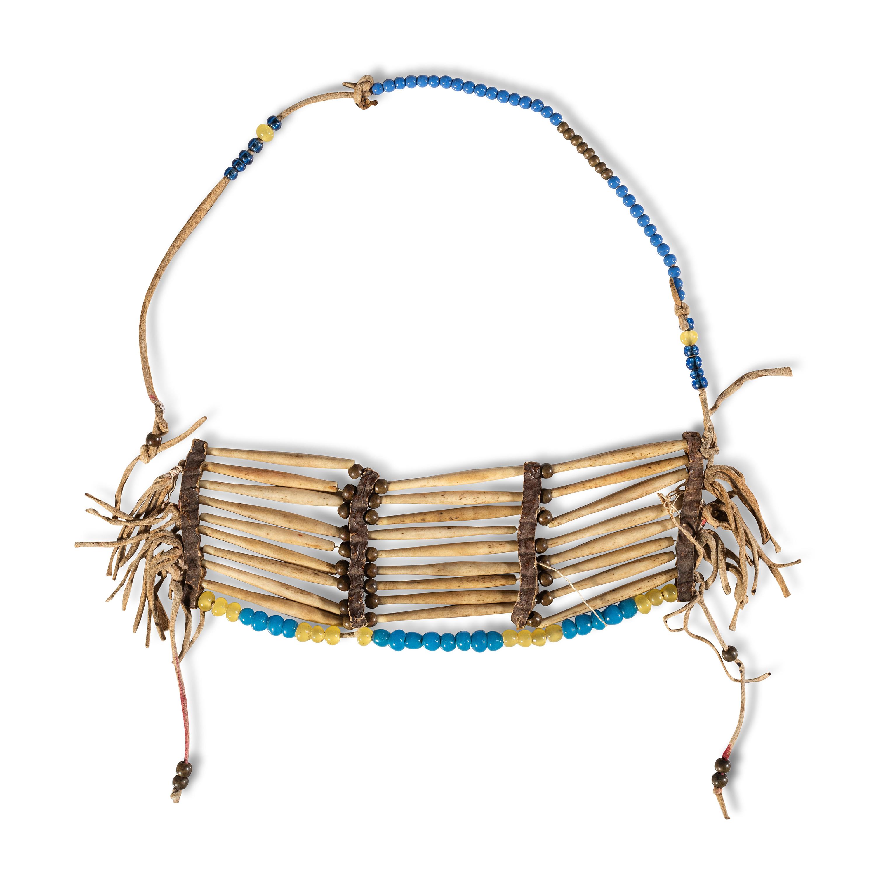 Plains Bone Hairpipe Necklace