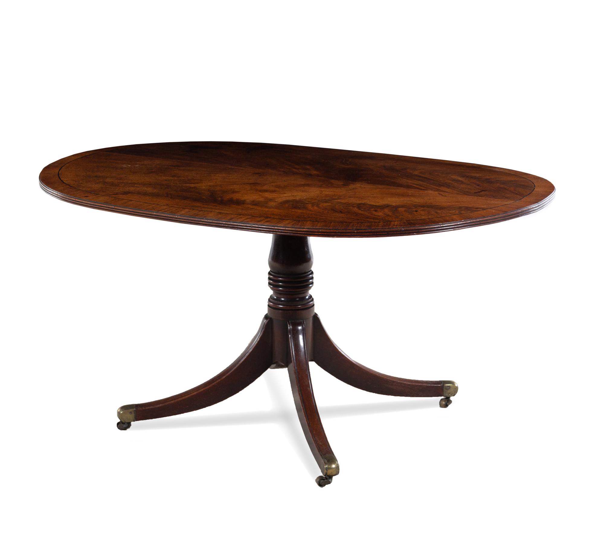 A George III Mahogany Breakfast Table