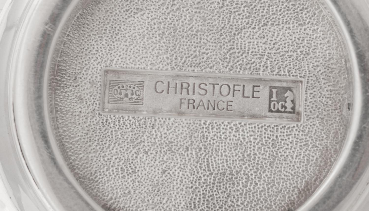 A Christofle Silver-Plate Dish