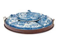An English Transferware Supper Set
