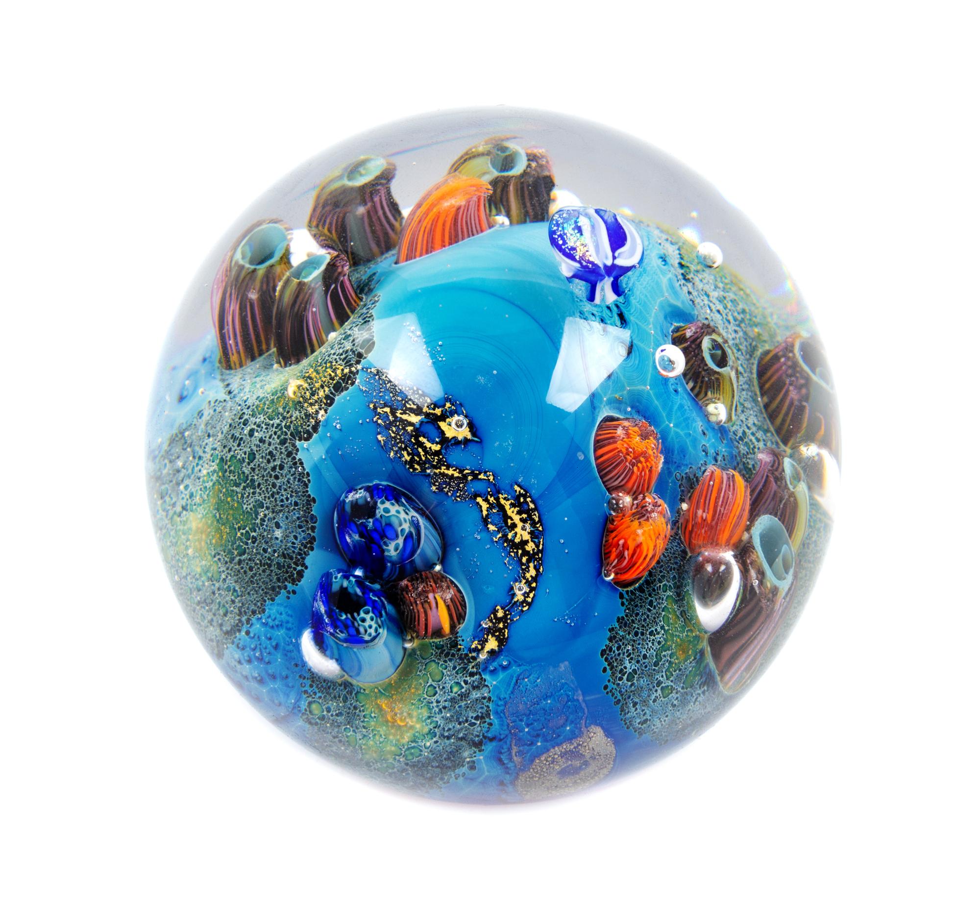 Josh Simpson, (American, b. 1949), Paperweight