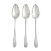 Three Federal Silver Teaspoons