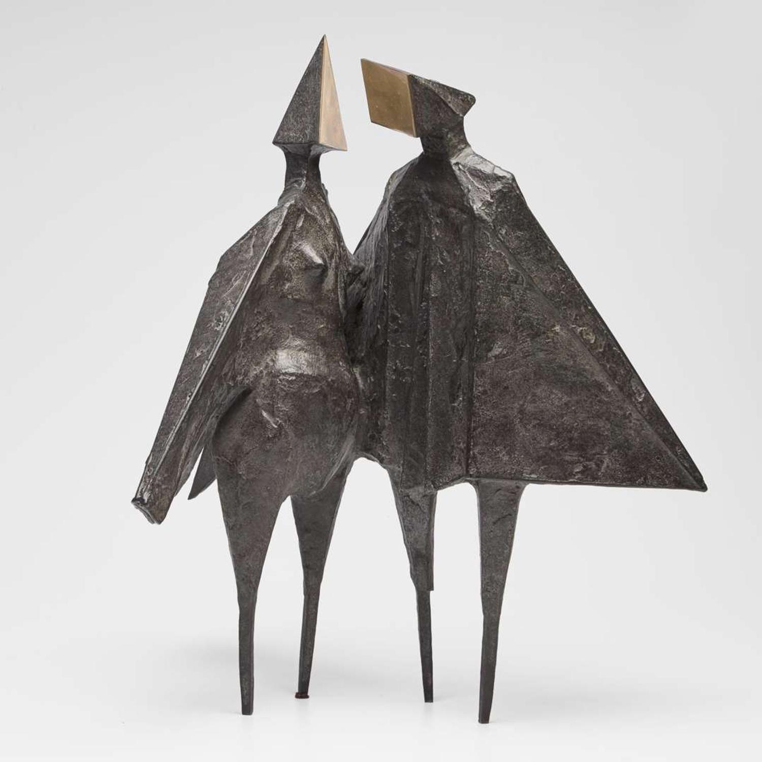 Lynn Chadwick (British, 1914-2003) Winged Figures II